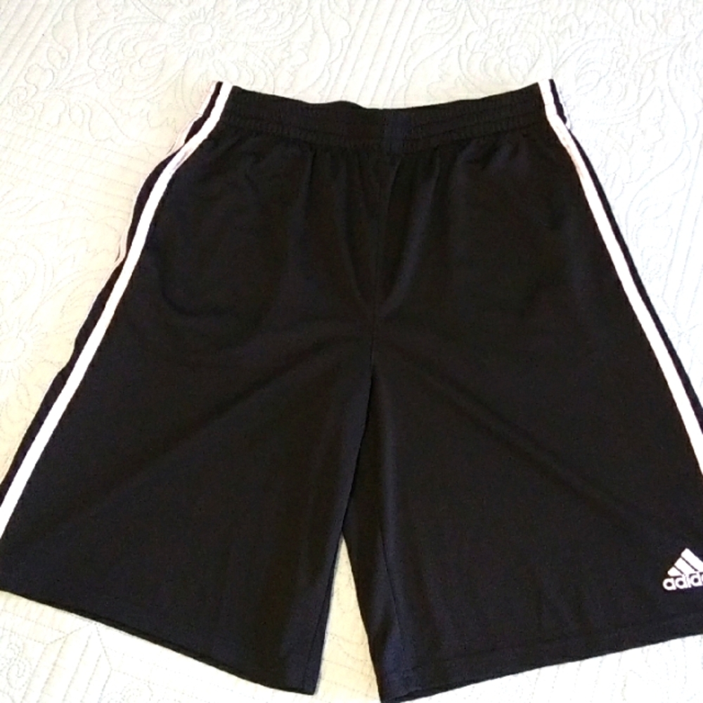 Adidas Boys Soccer Shorts, VGUC